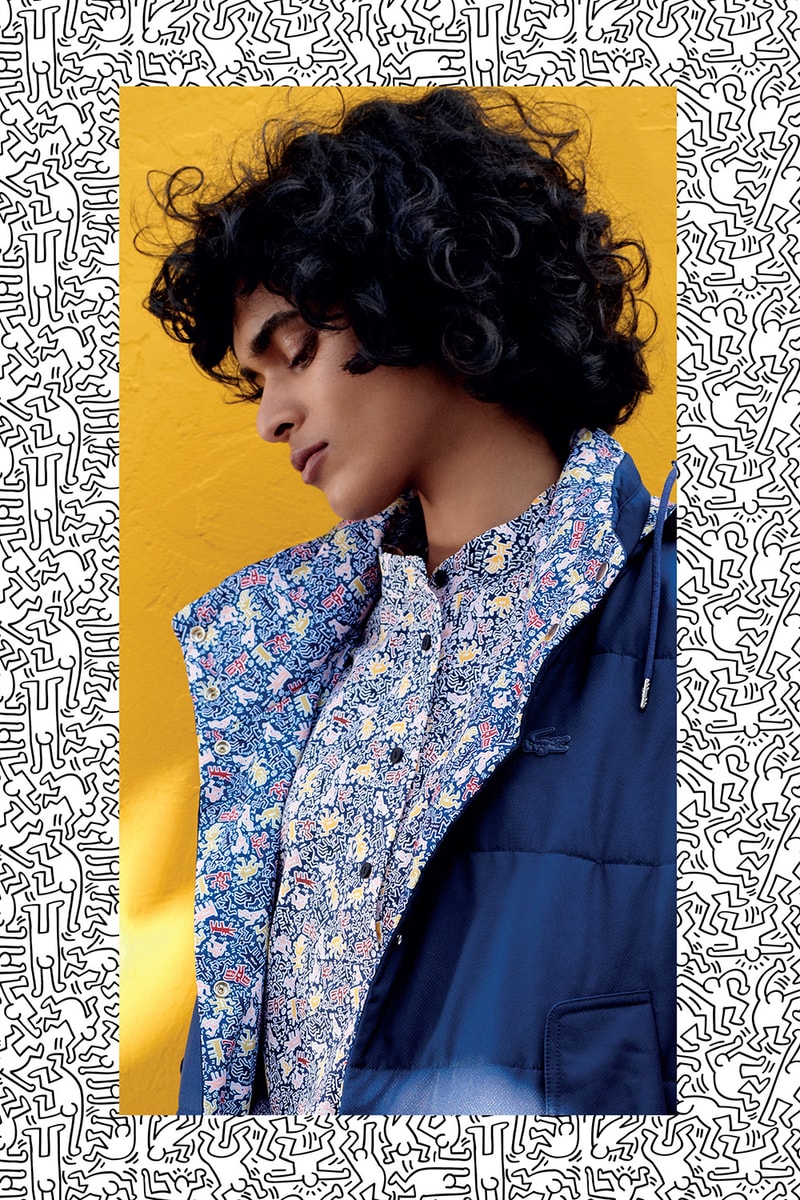 LACOSTE よりキース・ヘリングの世界観を色濃く落とし込んだコラボカプセルが登場 アイコニックかつエネルギッシュなアートワークを踏襲した全21型のアイテム群は、3月28日（木）よりリリースアウト 