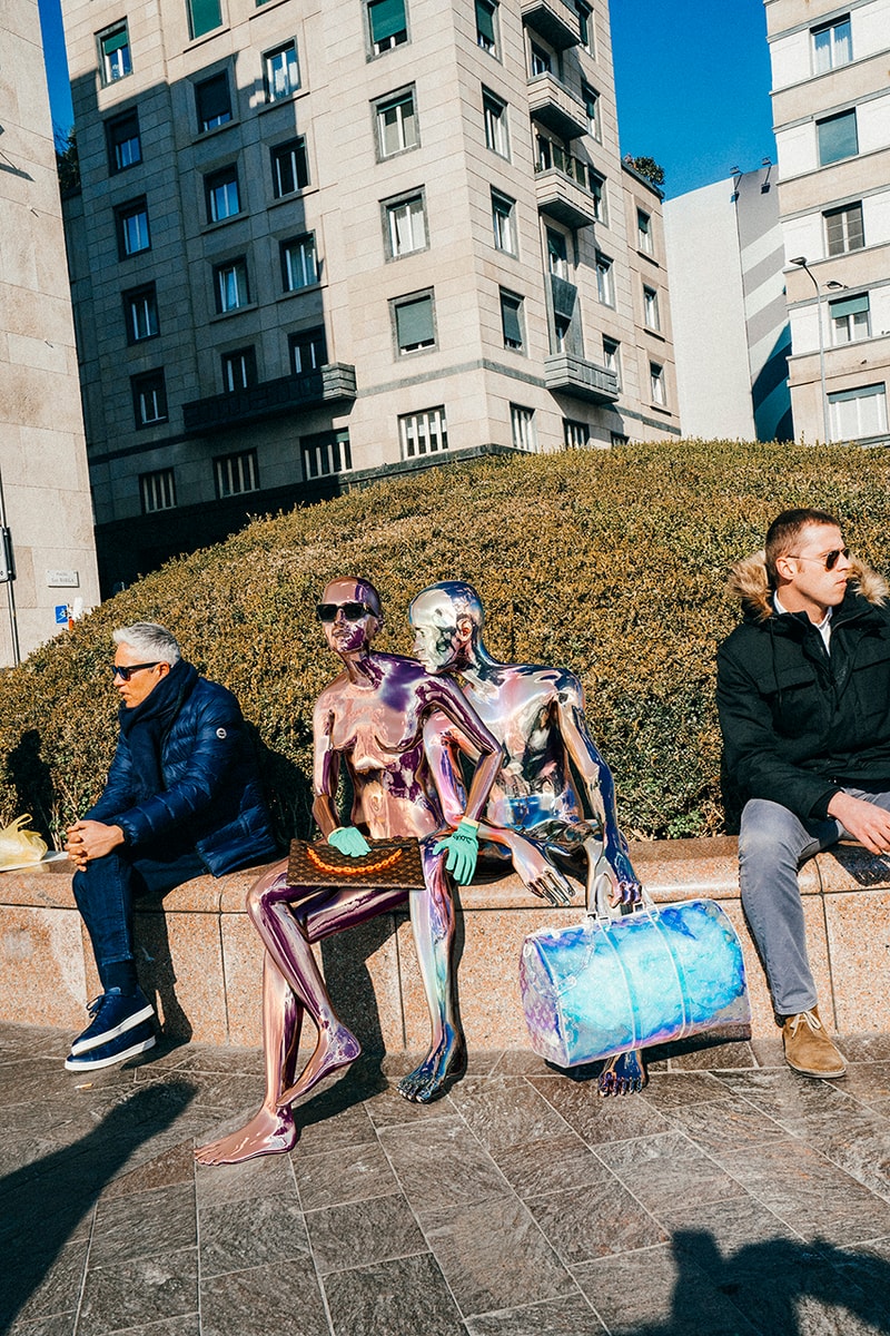 ヴァージル・アブロー　ルイヴィトン　アクセサリー　Louis Vuitton Spring/Summer 2019 NSS Magazine Editorial Humanoids Virgil Abloh Accessories Bag Luggage Baggage Monogram Harness Closer Look Digital