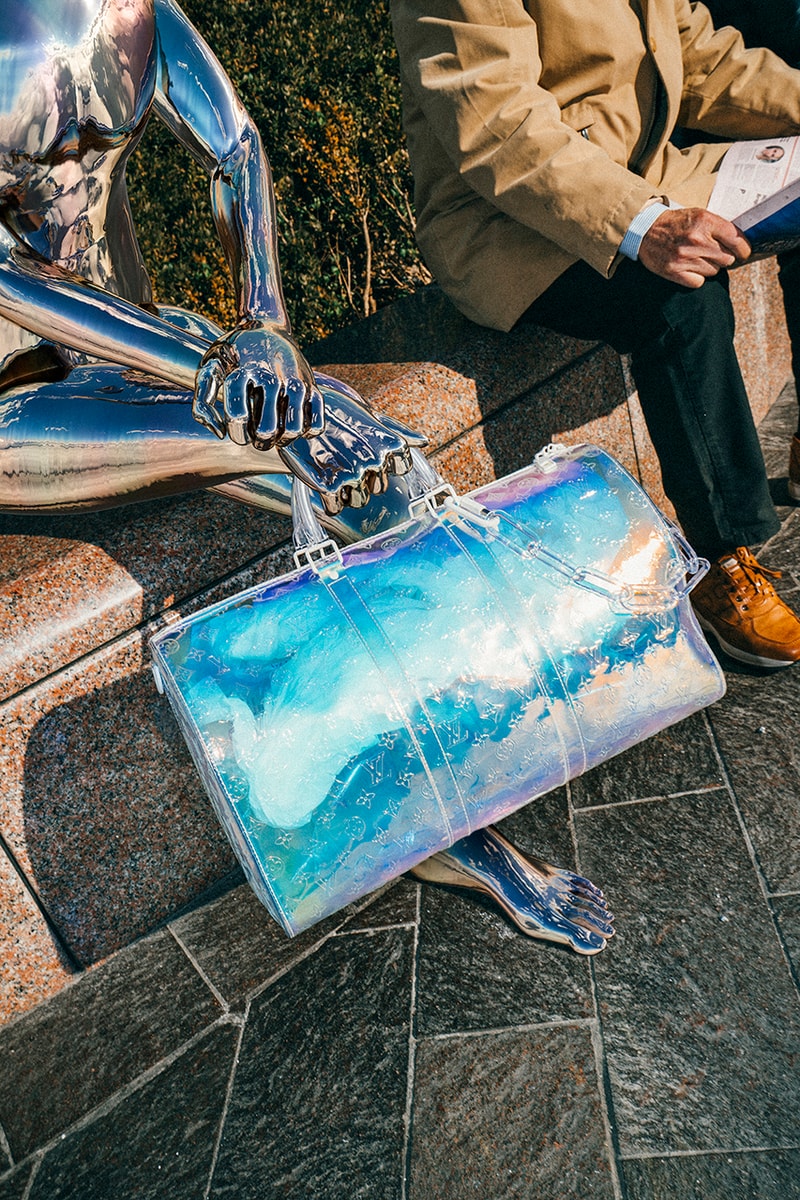 ヴァージル・アブロー　ルイヴィトン　アクセサリー　Louis Vuitton Spring/Summer 2019 NSS Magazine Editorial Humanoids Virgil Abloh Accessories Bag Luggage Baggage Monogram Harness Closer Look Digital