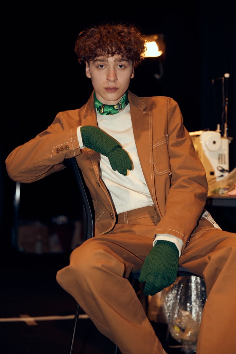 ミスター・ジェントルマン MISTERGENTLEMAN バックステージ 東京ファッションウィーク Amazon Fashion Week Tokyo 2019 A/W