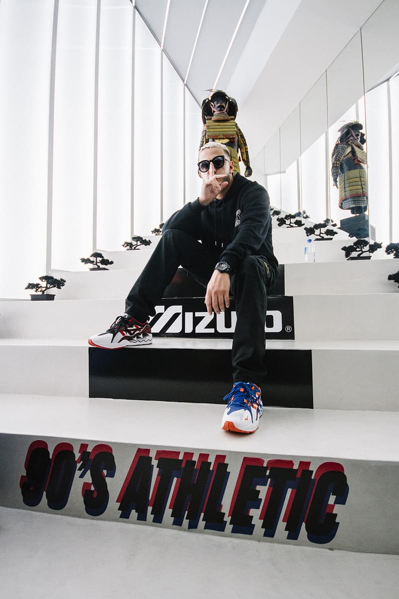 MIZUNO ミズノ WAVE RIDER 1 ウェーブ ライダー スニーカー フットウエア シューズ SHINZO フランス パリ 90’s Athletic コレクション ローンチ パーティー