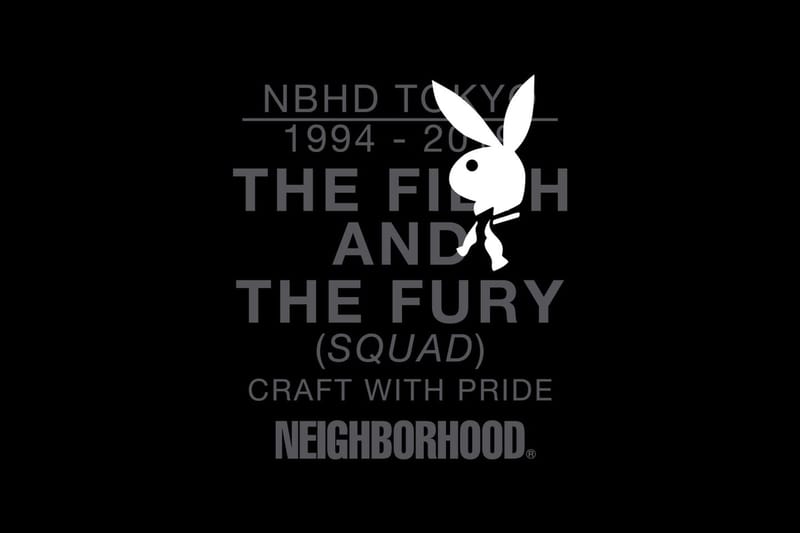 NEIGHBORHOOD が PLAYBOY とのコラボアイテムをリリース