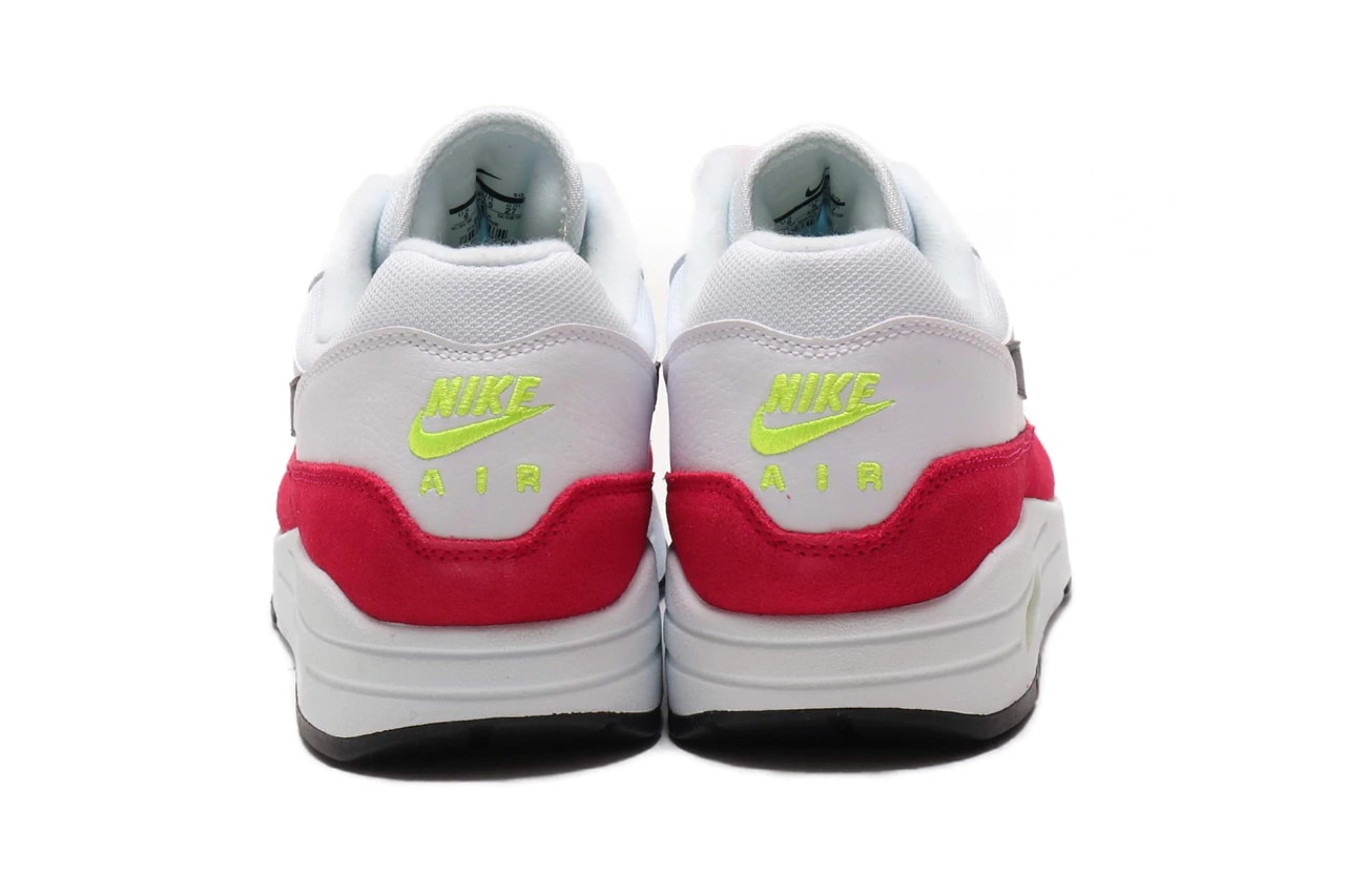 nike air max 1 black volt rush pink atmos exclusive colorway release 