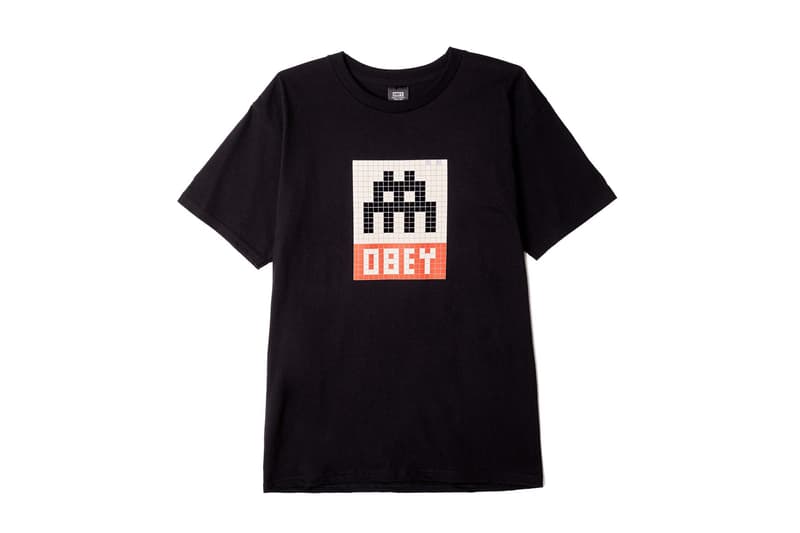OBEY オベイ インベーダー INVADER 世界的 ストリート アーティスト コラボ アパレル パーカー Tシャツ フーディー