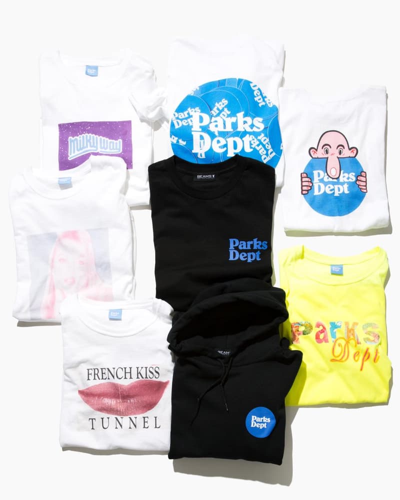 パークス デパートメント Parks Department KNOW WAVE ビームスT ポップアップ