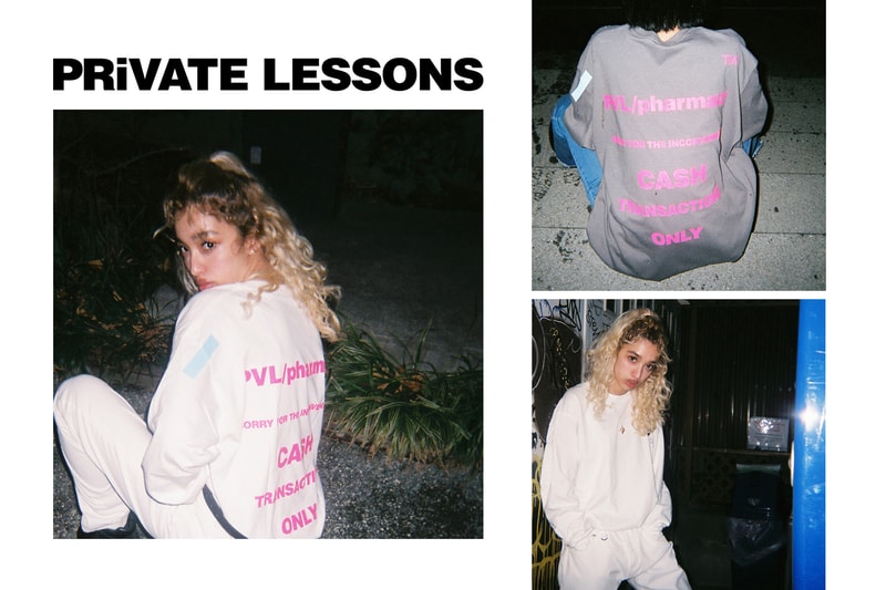  PRiVATE LESSONS 新作 アイテム ストリート  Tシャツ ロンT プライベート レッスンズ
