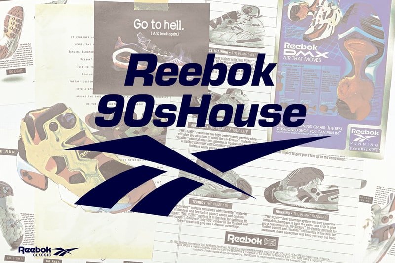 原宿 reebok リーボック 東京 ポップアップ 期間限定 ミュージアム Reebok 90s House がオープン