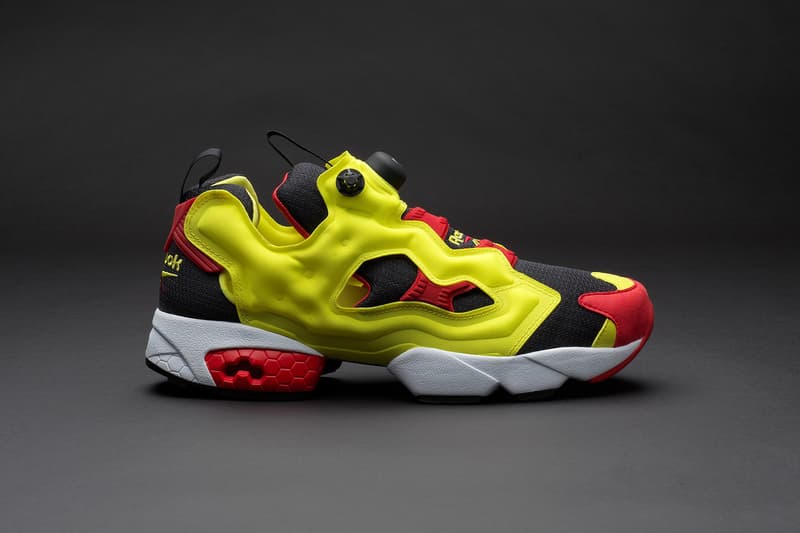 Reebok CLASSIC リーボック クラシック オリジナルカラー Instapump Fury インスタポンプフューリー citron sax シトロン サックス