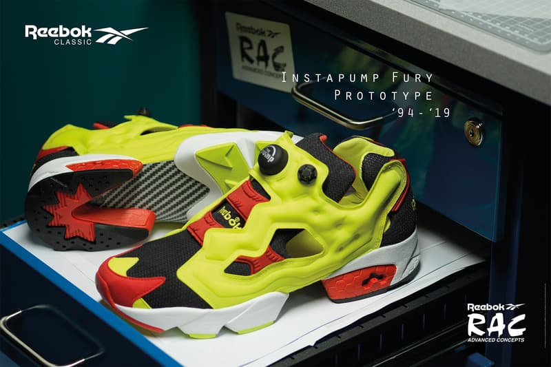 リーボック インスタポンプフューリー プロトタイプ 世界 1994足 Reebok Classic Instapump Fury Prototype