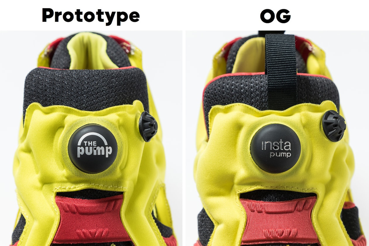 リーボック インスタポンプフューリー プロトタイプ 世界 1994足 Reebok Classic Instapump Fury Prototype