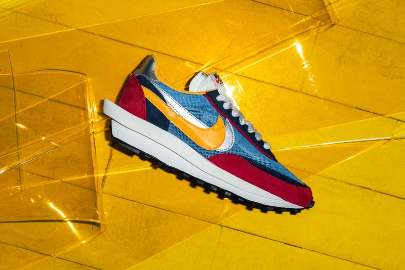 サカイナイキ sacai Nike 最新 コラボ シューズ LDWAFFLE ディテール クローズアップ