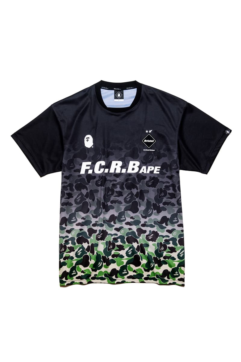 ソフ x ベイプのコラボコレクション “F.C.R.BAPE” がまもなく発売  
