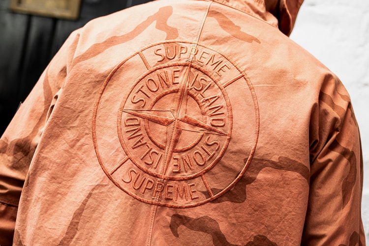 3月16日に日本発売を控える Supreme x Stone Island 最新コラボアイテムにクローズアップ