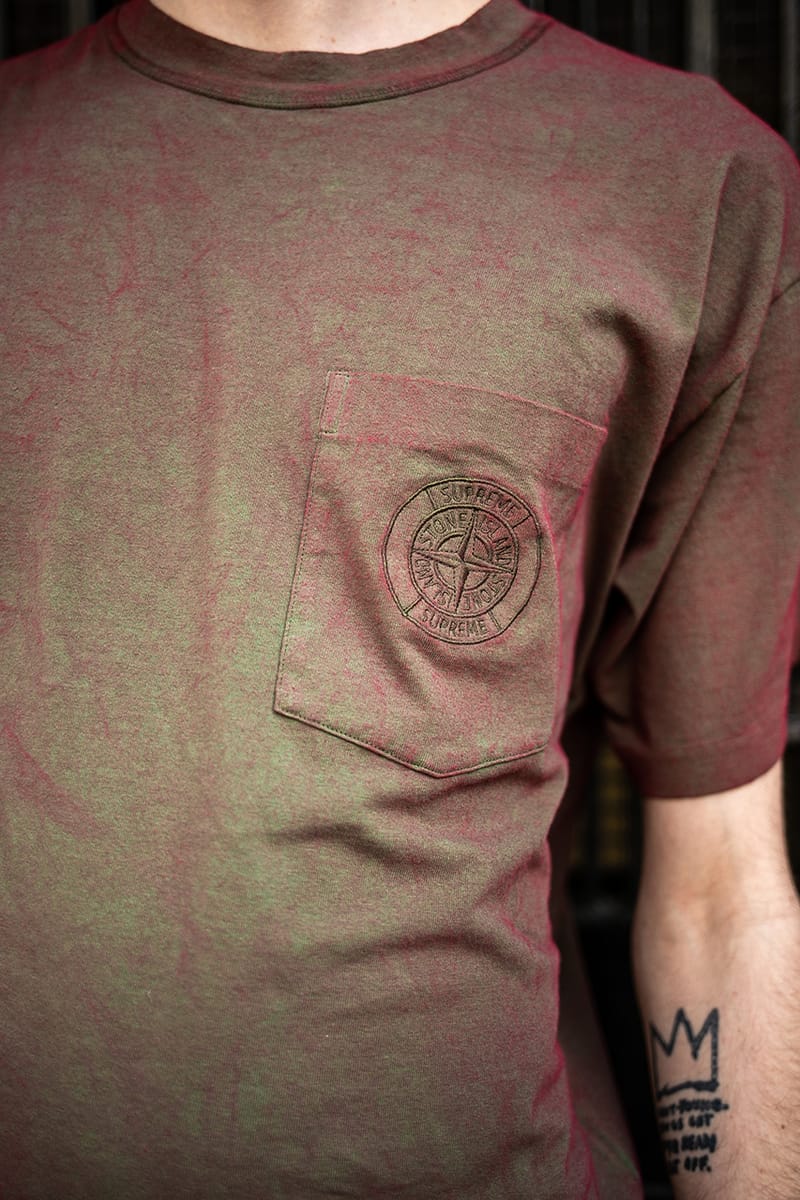 stone island supreme t shirt