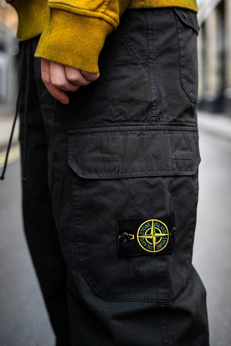 stone island supreme cargo