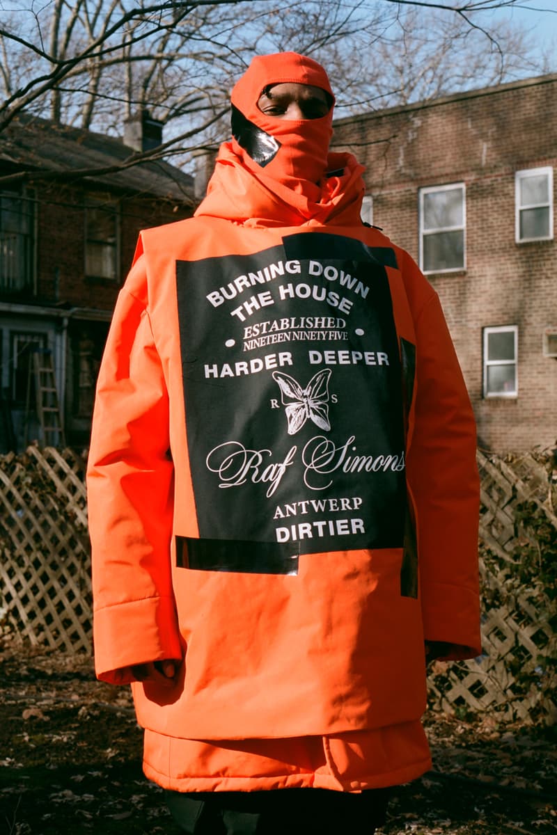 ラフ シモンズ テンプラ エイサップ・ロッキー templa raf simons asap rocky fall winter 2019 collaboration