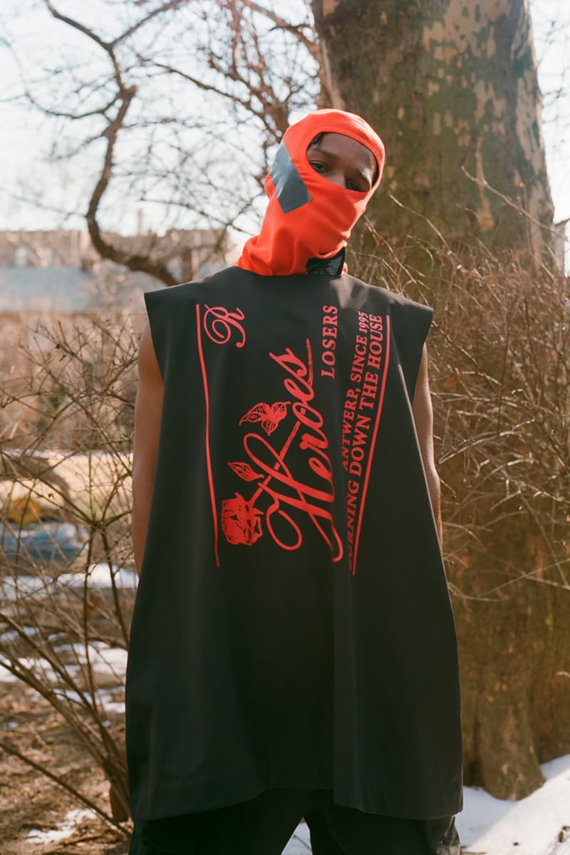 ラフ シモンズ テンプラ エイサップ・ロッキー templa raf simons asap rocky fall winter 2019 collaboration