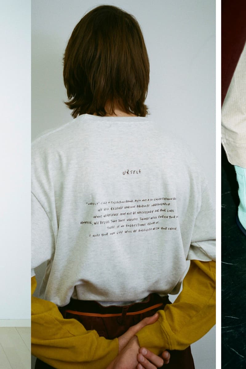 urself ユアセルフ オンライン パンツ Tシャツ ベルト スリッパ 長場雄 後藤啓太 IMA:ZINE