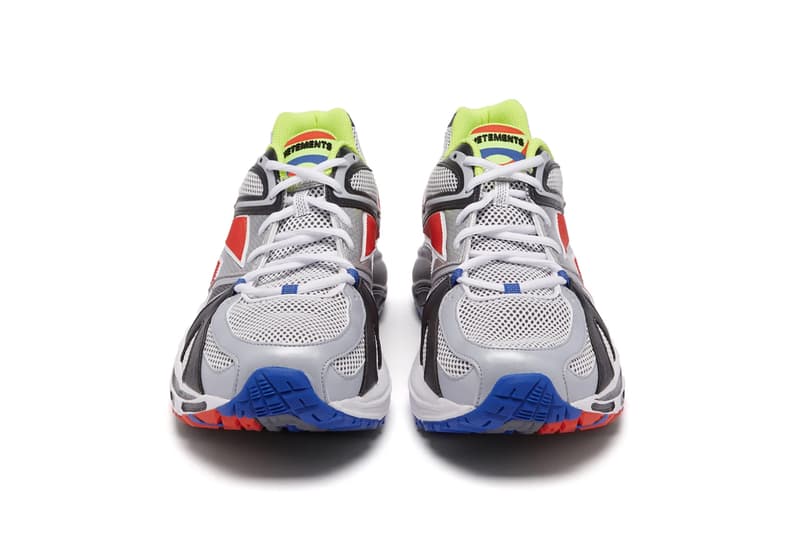 ヴェトモン リーボック 新作スニーカー Vetements Spike Runner 200 Trainers Release Silver Neon Green Yellow Silver Red Black Demna Gvasalia Spring Summer 2019 Reebok