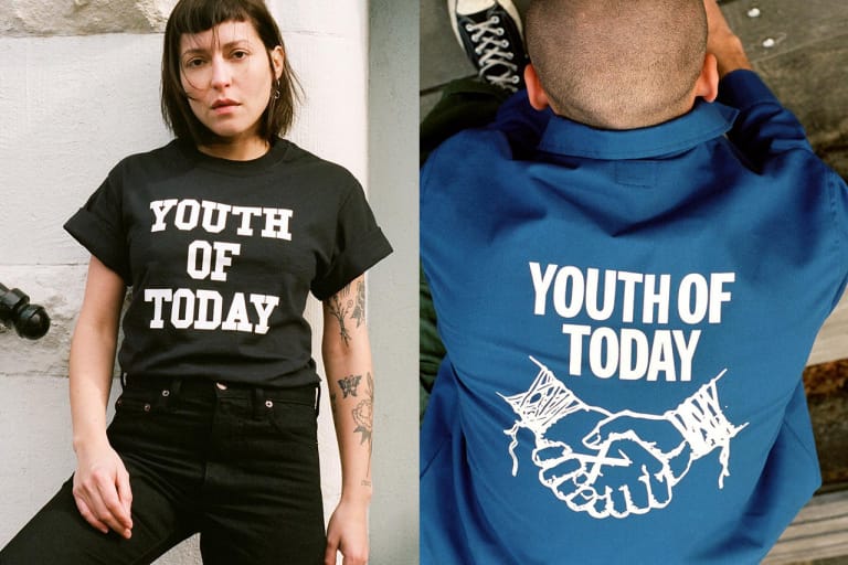 NOAH が伝説的ハードコアパンクバンド  Youth of Today とタッグを組んだコラボコレクションをリリース