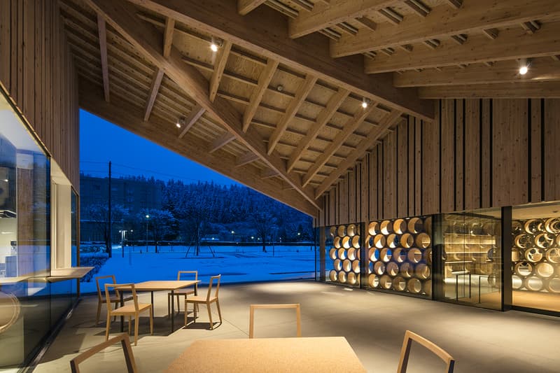 湯の駅おおゆ 大湯温泉 秋田 隈研吾 建築 デザイン コンセプト 設計 施設 アクセス 