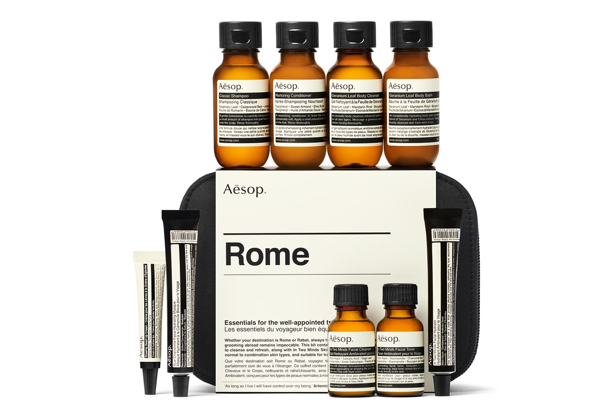 イソップ Aesop トラベルキット ローマシティー アライバル 