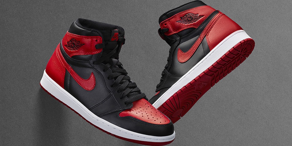 2019 air jordan 1 bred