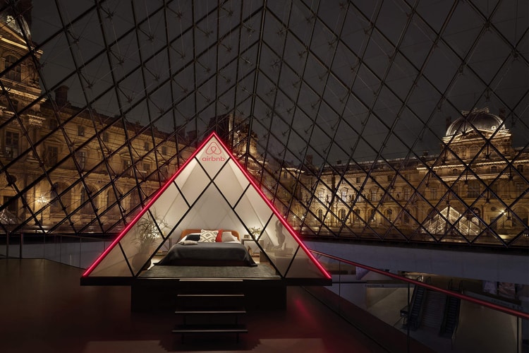Airbnb がパリのルーヴル美術館に宿泊できる特別企画を一夜一組限定で実施