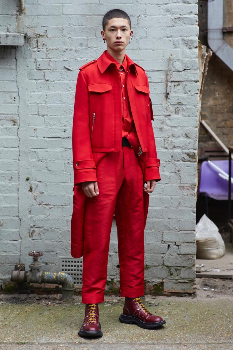 Alexander McQueen  アレキサンダー・マックイーン 2019年秋冬メンズウェアコレクション 公開