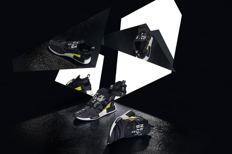 アディダス オリジナルス ア ベイシング エイプ ネイバーフッド コラボ モデル 発売 adidas Originals by A BATHING APE®  NEIGHBORHOOD nmd pod 3.1