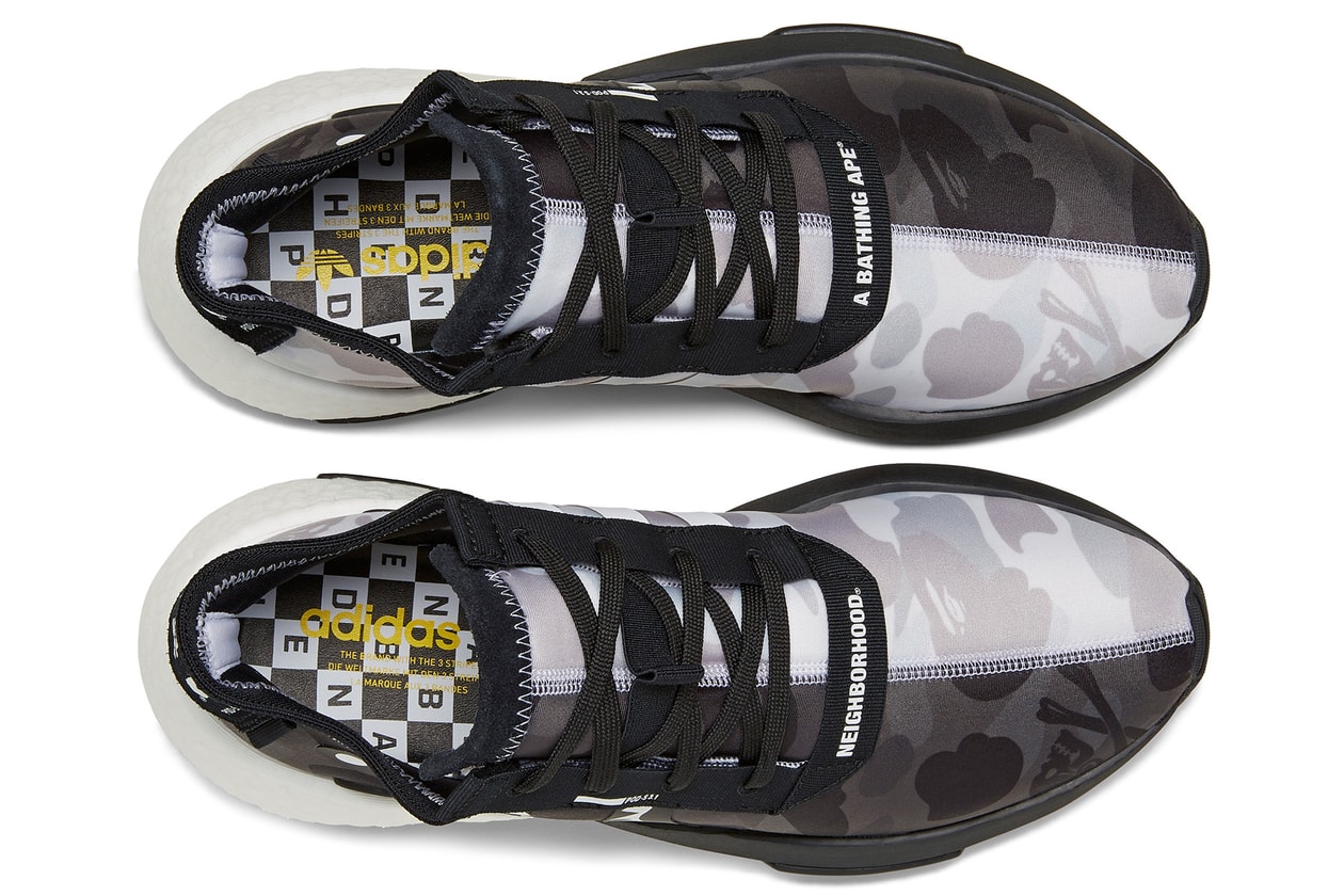 アディダス オリジナルス ア ベイシング エイプ ネイバーフッド コラボ モデル 発売 adidas Originals by A BATHING APE®  NEIGHBORHOOD nmd pod 3.1