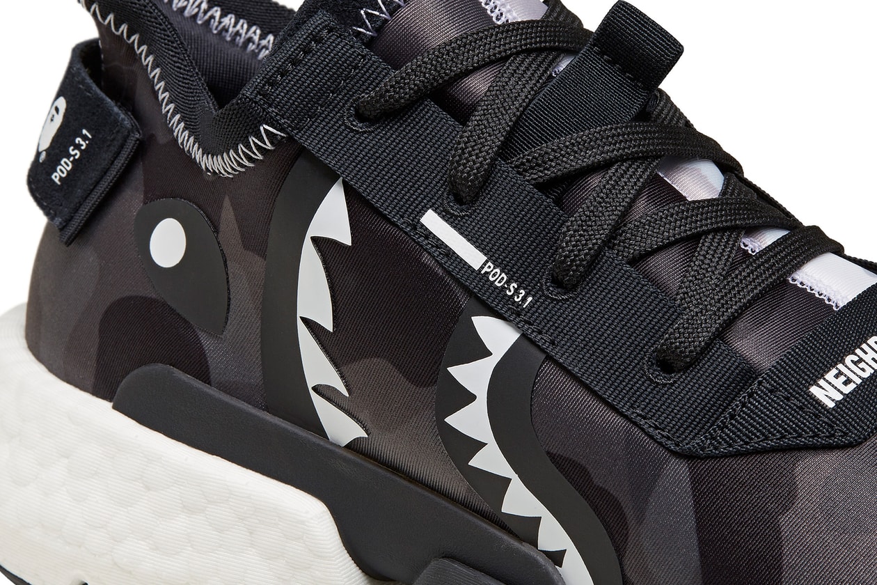 アディダス オリジナルス ア ベイシング エイプ ネイバーフッド コラボ モデル 発売 adidas Originals by A BATHING APE®  NEIGHBORHOOD nmd pod 3.1