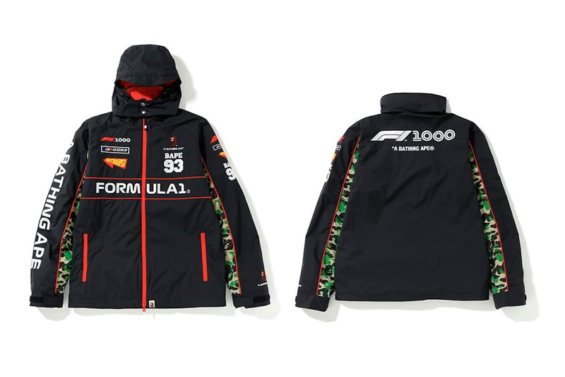 ベイプ F1 フォーミュラー1 BAPE A BATHING APE コラボ オンライン アイテム 発売 情報 取り扱い 中国GP 