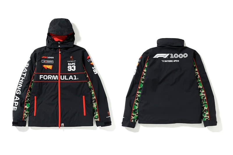 ベイプ F1 フォーミュラー1 BAPE A BATHING APE コラボ オンライン アイテム 発売 情報 取り扱い 中国GP