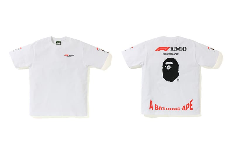 ベイプ F1 フォーミュラー1 BAPE A BATHING APE コラボ オンライン アイテム 発売 情報 取り扱い 中国GP