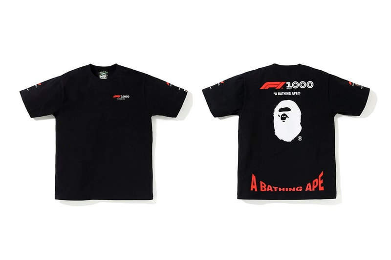 ベイプ F1 フォーミュラー1 BAPE A BATHING APE コラボ オンライン アイテム 発売 情報 取り扱い 中国GP 