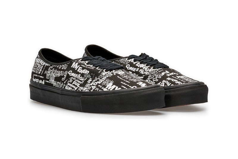 CDG ギャルソン コムデギャルソン ヴァンズ vans スニーカー シューズ コラボ authnetic オウセンティック オーセンティック