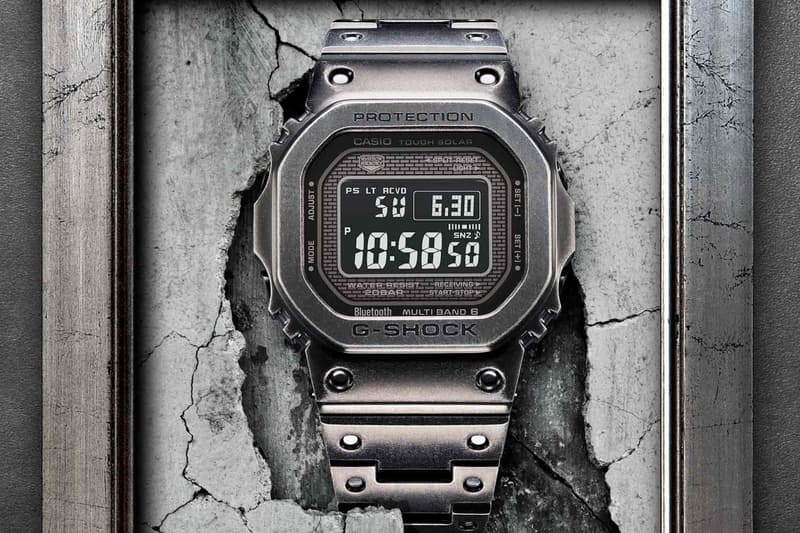 G-SHOCK ジーショック フルメタル GMW-B5000V エイジング加工 オンライン 価格 Baselworld バーゼルワールド