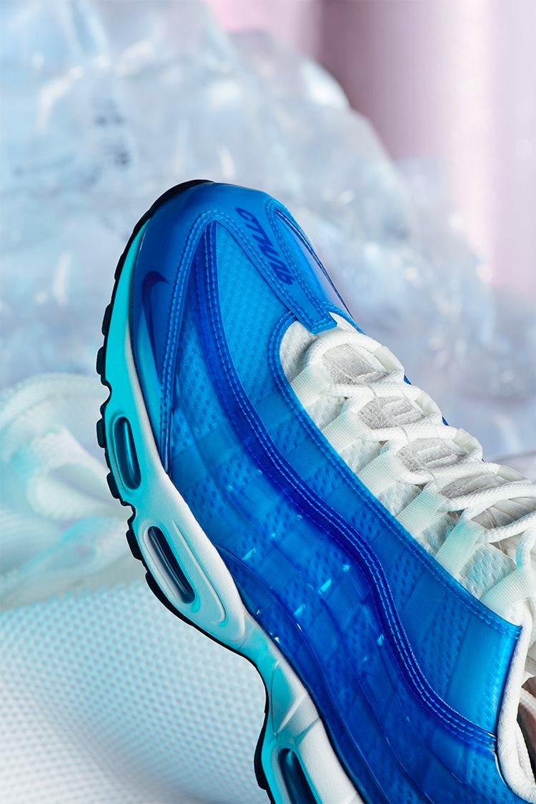 ナイキ エアマックス 720/95 ヘロンプレストン バイ ユーにクローズアップ Heron Preston Nike By You Air Max 720/95 Closer Look red black blue pink green