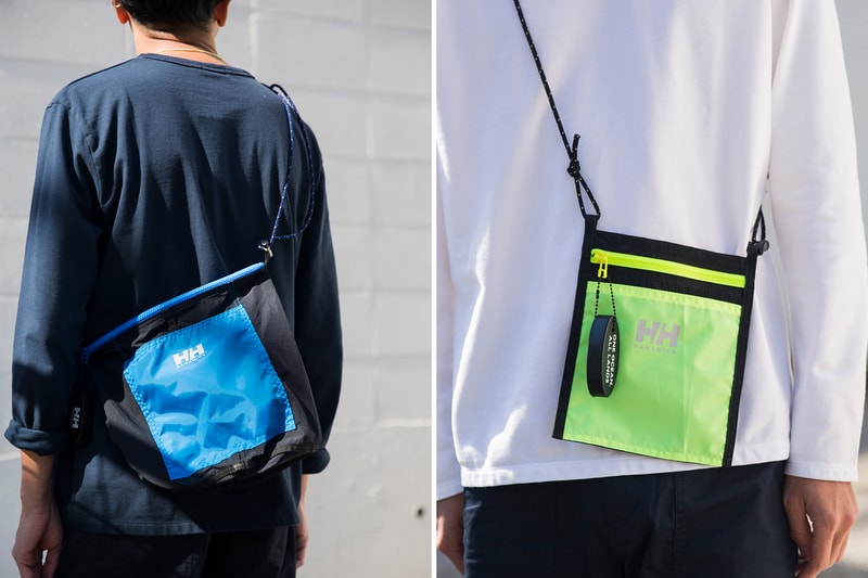 nanamica x HELLY HANSEN による計2型のコラボショルダーバッグがリリース