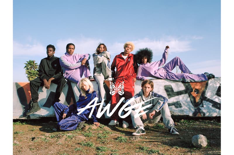 NEEDLES AWGE ニードルズ アウグ a$ap rocky エイサップロッキー コラボ ジャージー トラックスーツ フーディー パーカー アイテム 発売 ネペンテス