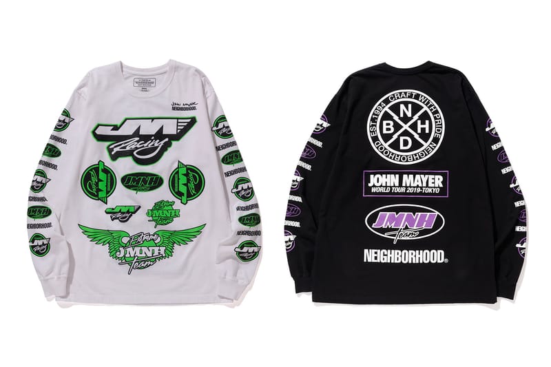 NEIGHBORHOOD が5年振りの来日公演を行なうジョン・メイヤーとの最新コラボアイテムを発表