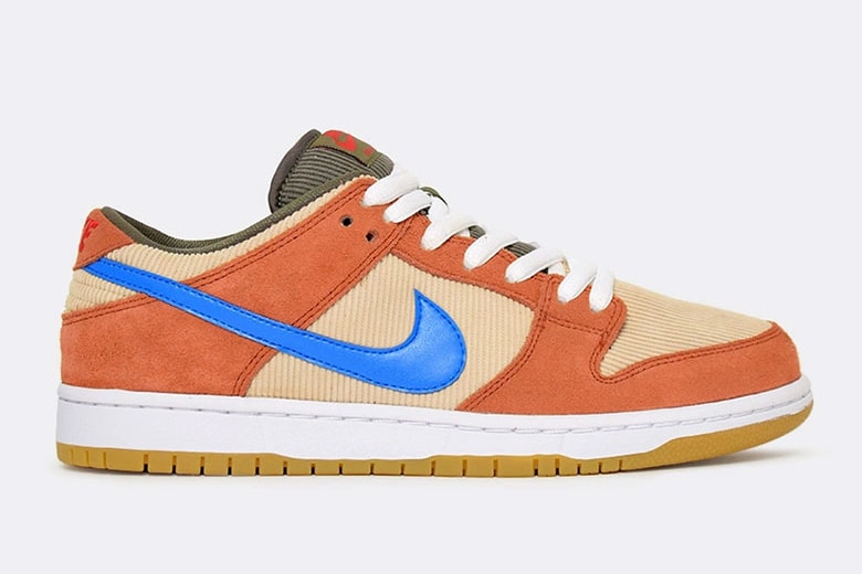 ナイキ SB コーデュロイ ダンク Dunk Low Corduroy ベージュ SNKRS オンライン 発売日