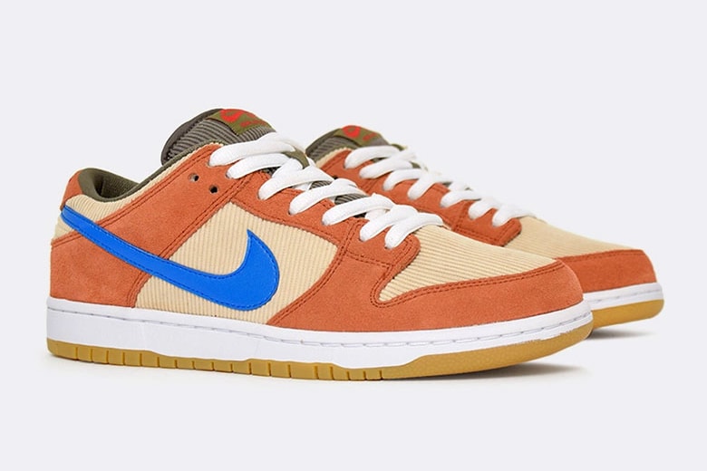 ナイキ SB コーデュロイ ダンク Dunk Low Corduroy ベージュ SNKRS オンライン 発売日