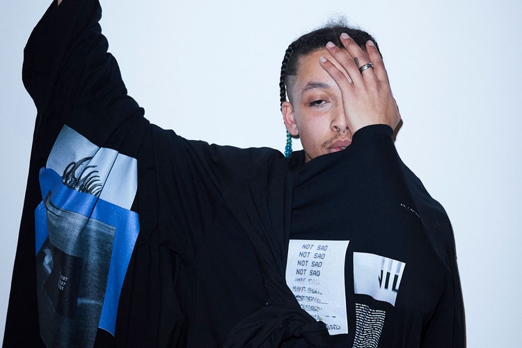 JULIUS デザイナーの堀川達郎が手がける NILøS より最新コレクション { NOT SAD; } が登場