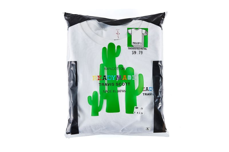 READYMADE が Travis Scott との最新コラボアイテム 3PACK T-SHIRTS を発売