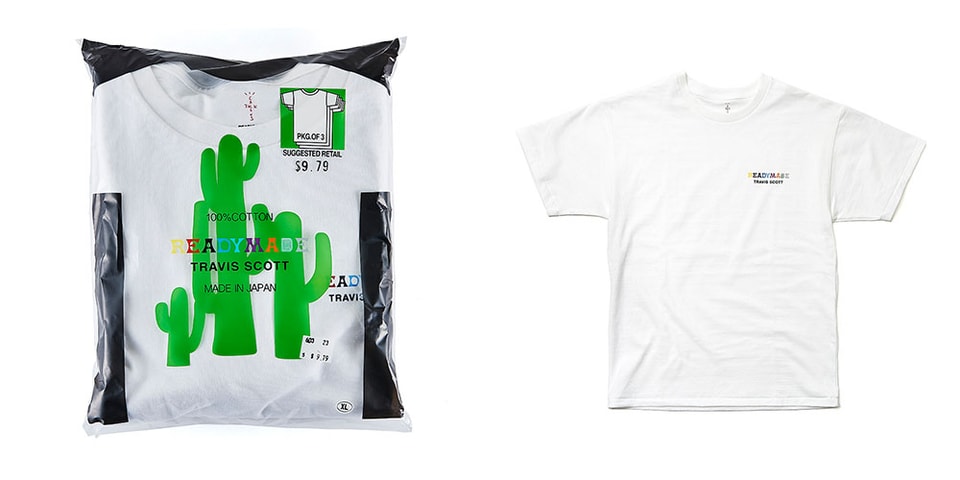レディメイド x トラヴィス・スコットによる3PACK T-SHIRTSが発売 