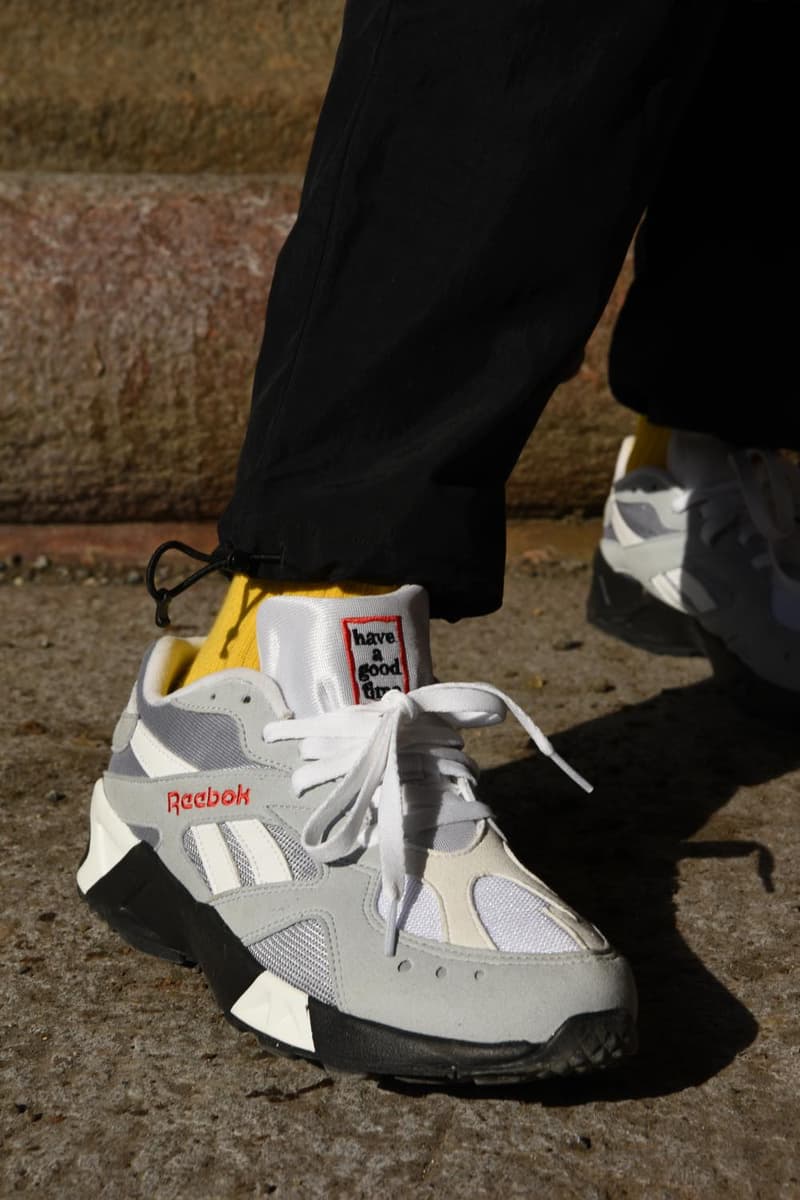 Reebok CLASSIC リーボッククラシック 　 have a good time ハブ ア グッド タイム　AZTREK HAGT　最新コラボフットウェア