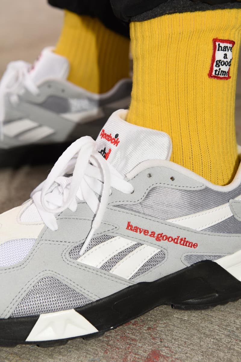 Reebok CLASSIC リーボッククラシック 　 have a good time ハブ ア グッド タイム　AZTREK HAGT　最新コラボフットウェア