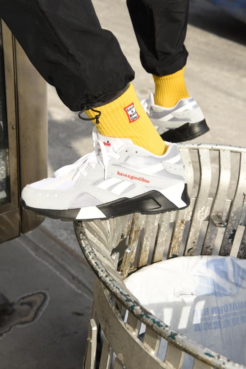 Reebok CLASSIC リーボッククラシック have a good time ハブ ア グッド タイム AZTREK HAGT 最新コラボフットウェア